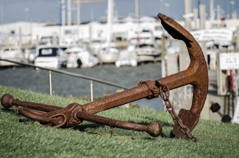 rusty anchor