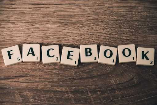 facebook marketing in scrabble letters